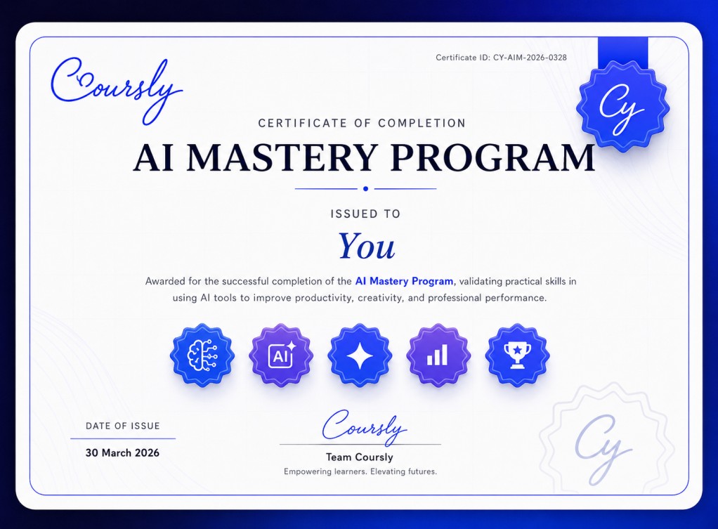 Course Certificate